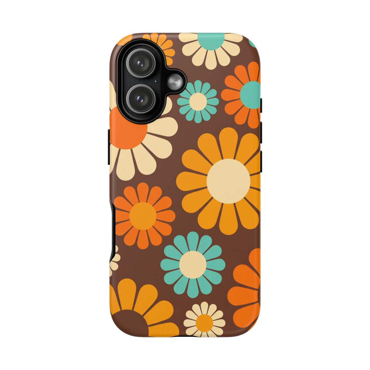 Flowers - Brown/Yellow