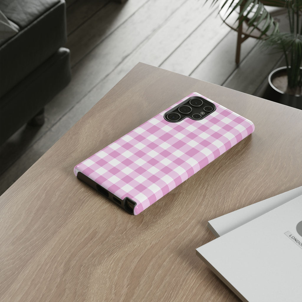 Checked - Pink