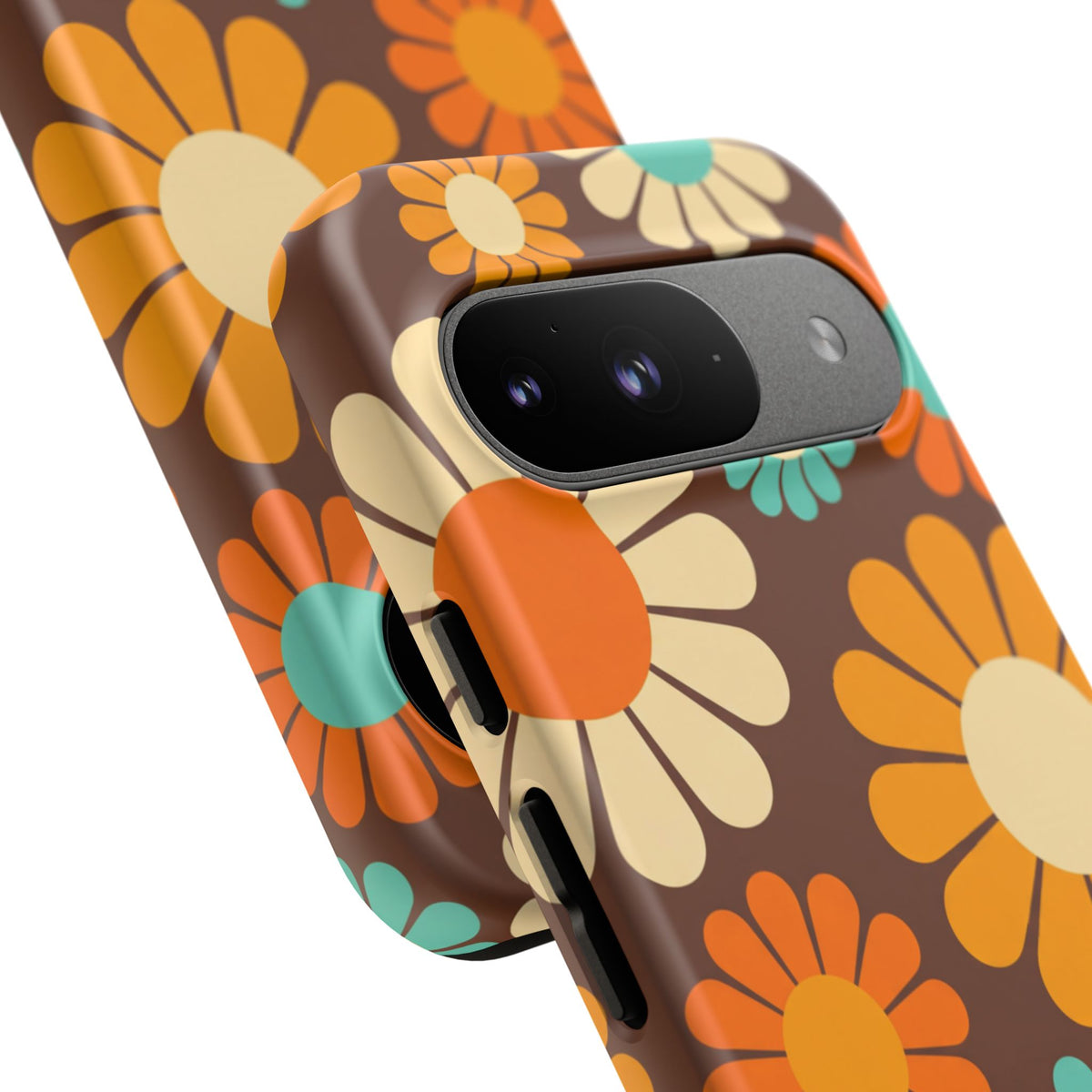 Flowers - Brown/Yellow