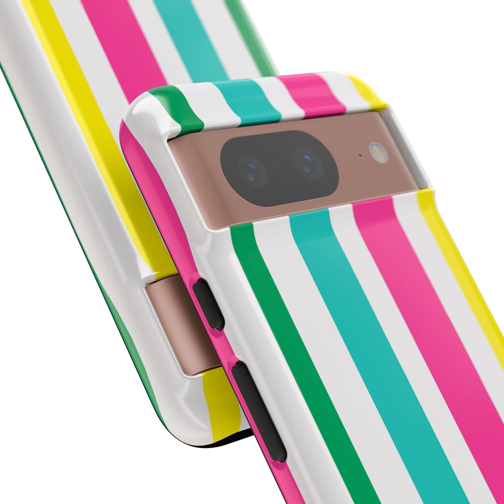 Candy Stripes - Pink/Yellow/Green