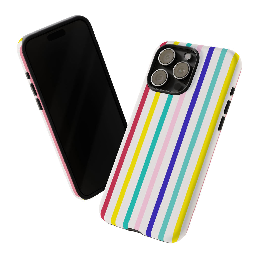 Candy Stripes - Pink/Red/Yellow/Blue