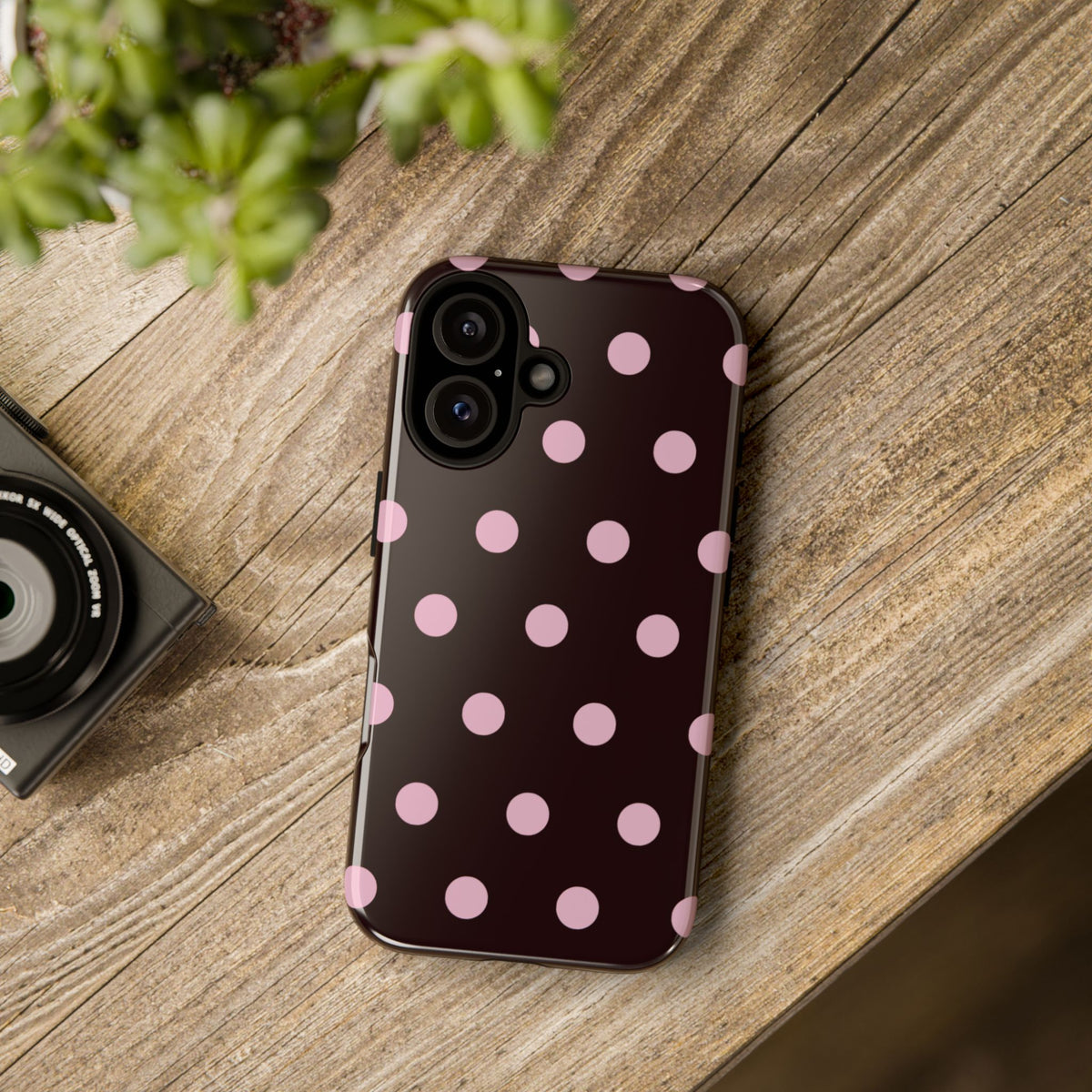 Spotted - Pink/Brown