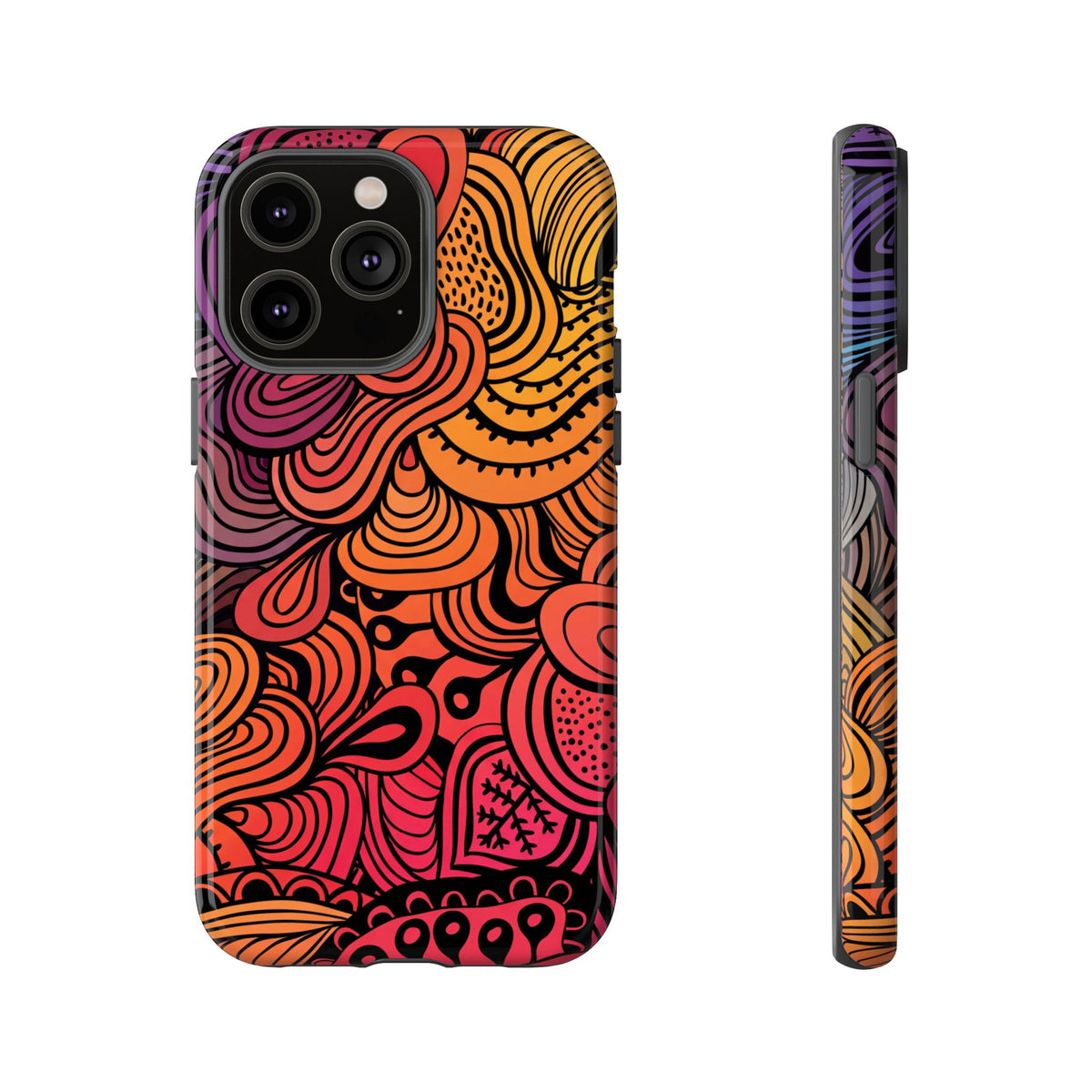 Abstract - Pink/Yellow