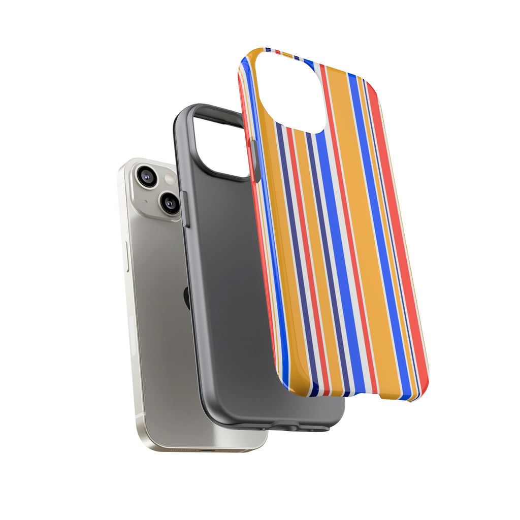 Candy Stripes - Yellow/Blue