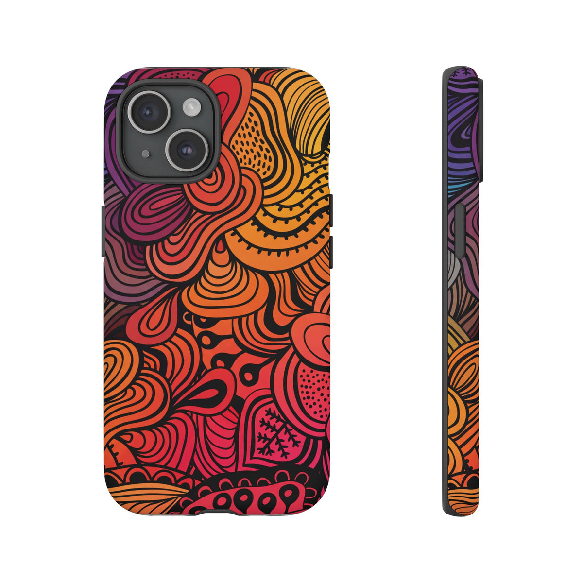 Abstract - Pink/Yellow