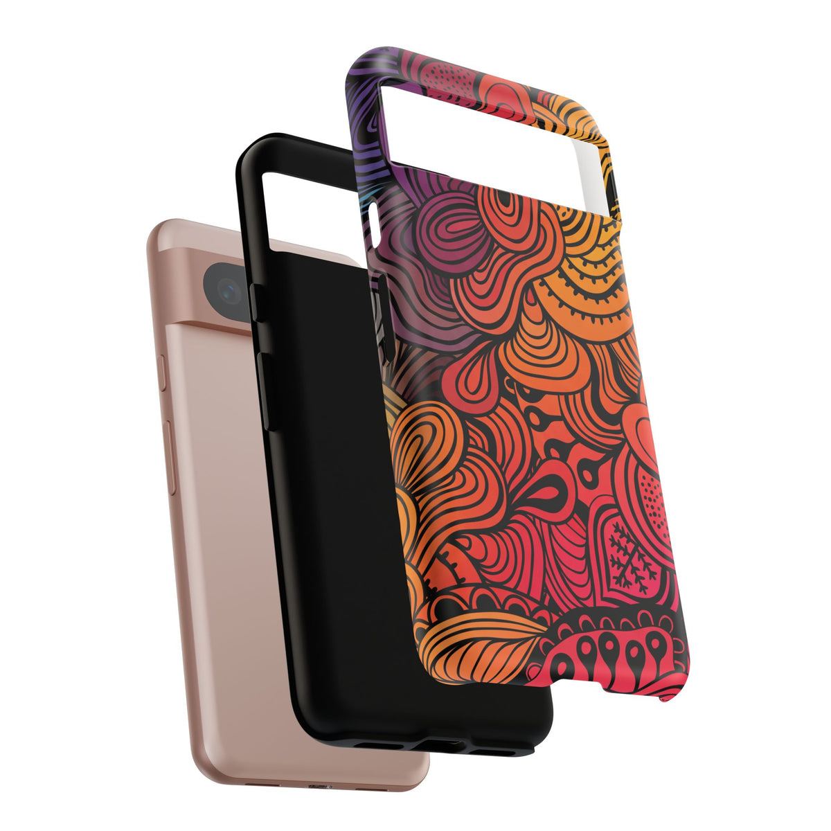 Abstract - Pink/Yellow