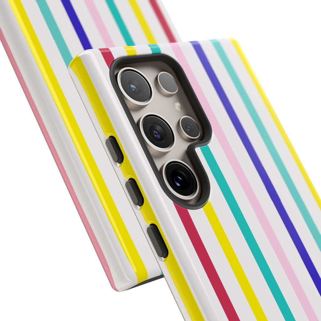 Candy Stripes - Pink/Red/Yellow/Blue