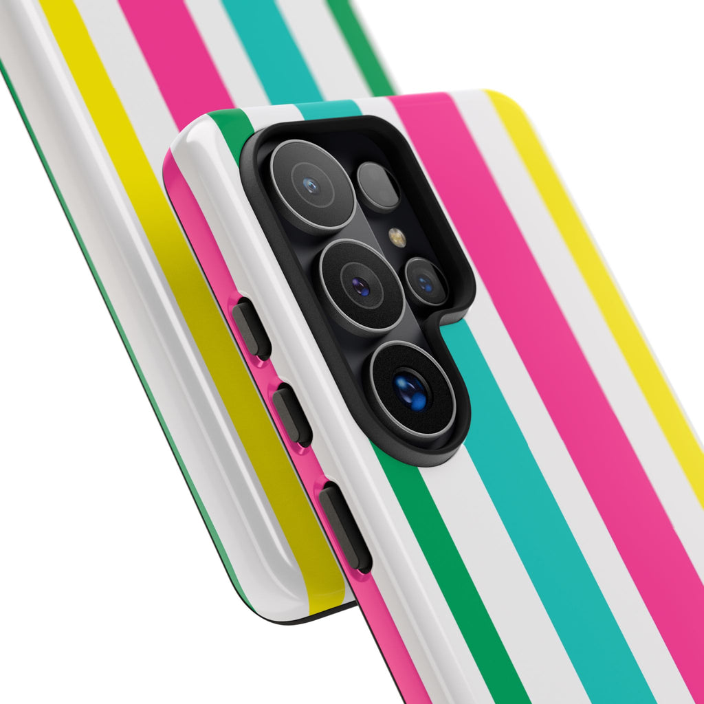 Candy Stripes - Pink/Yellow/Green