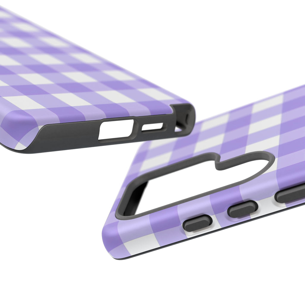 Checked - Lavender