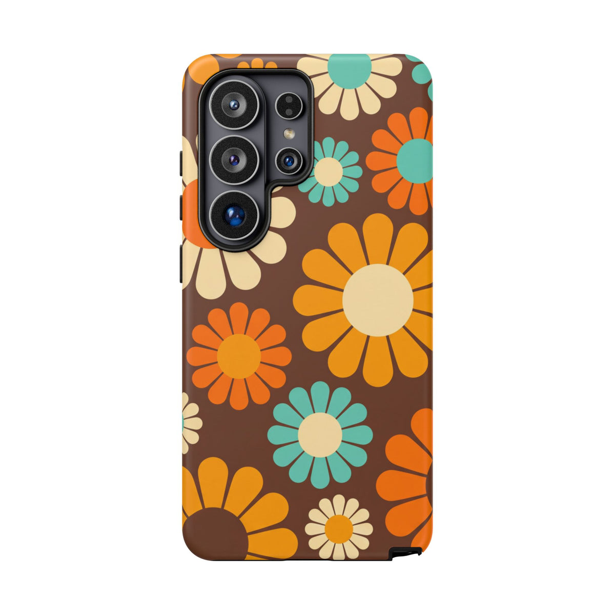 Flowers - Brown/Yellow