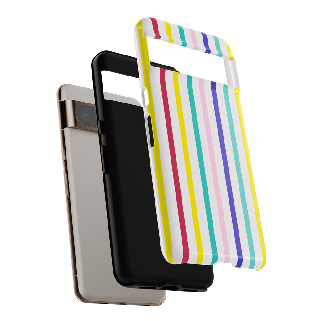 Candy Stripes - Pink/Red/Yellow/Blue