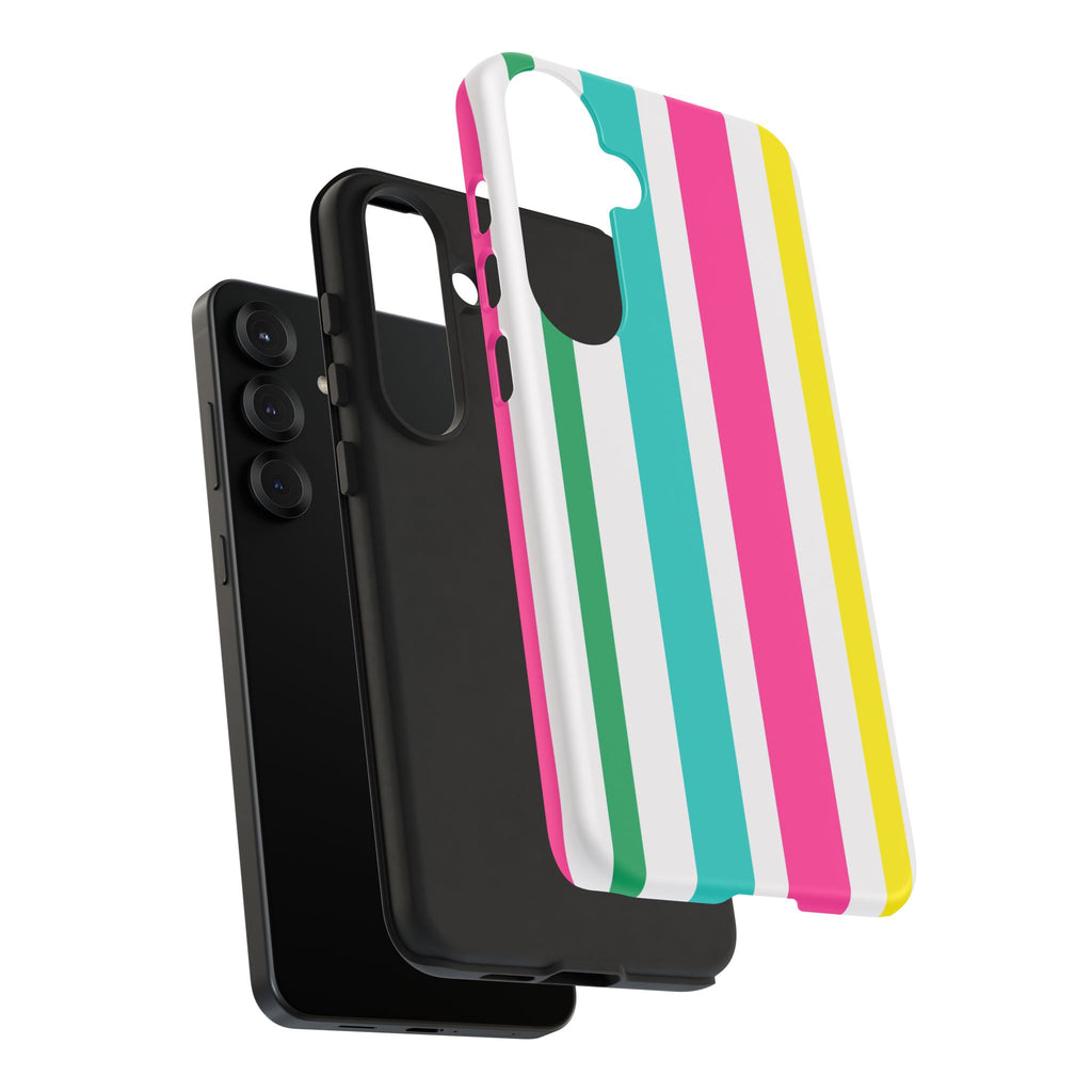 Candy Stripes - Pink/Yellow/Green