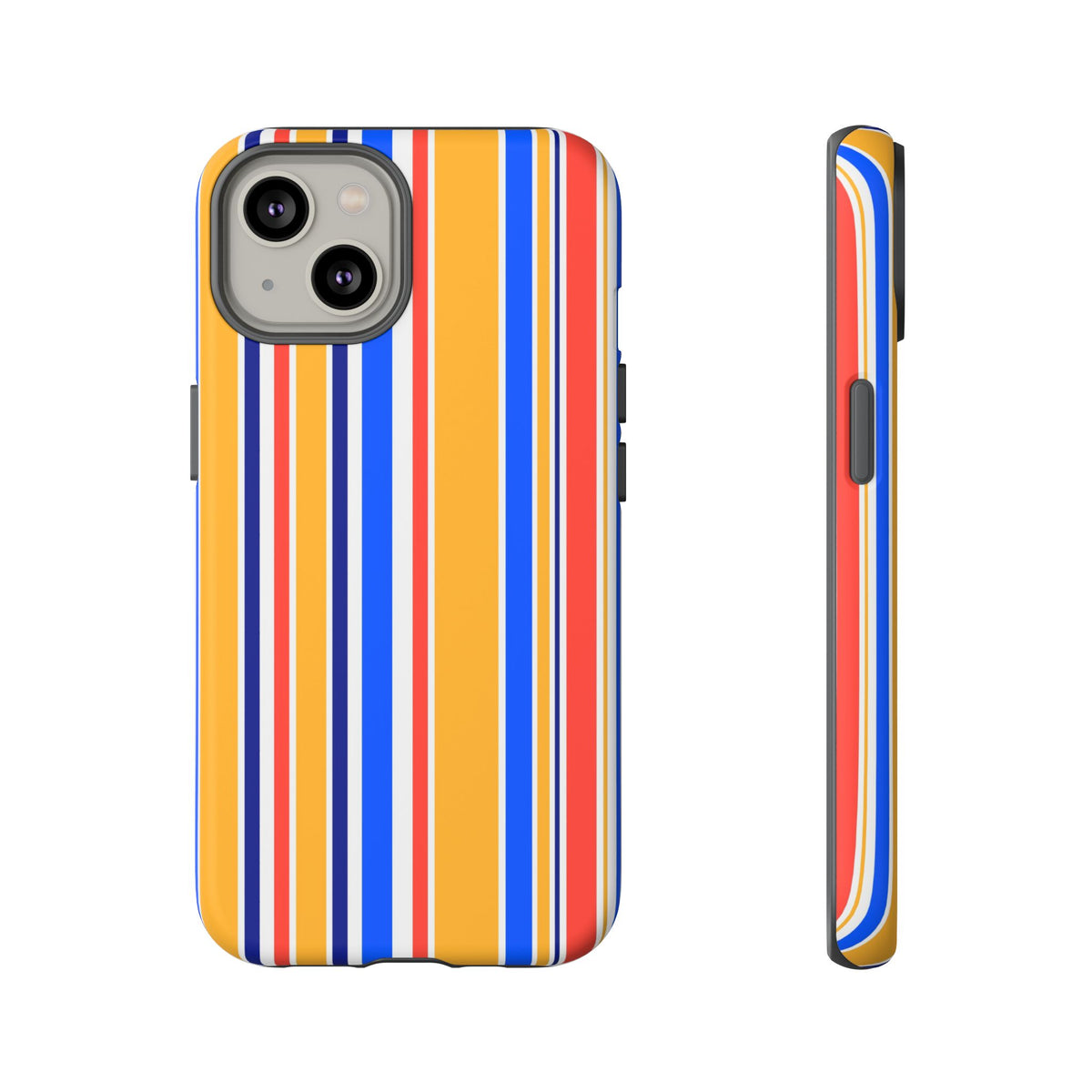 Candy Stripes - Yellow/Blue
