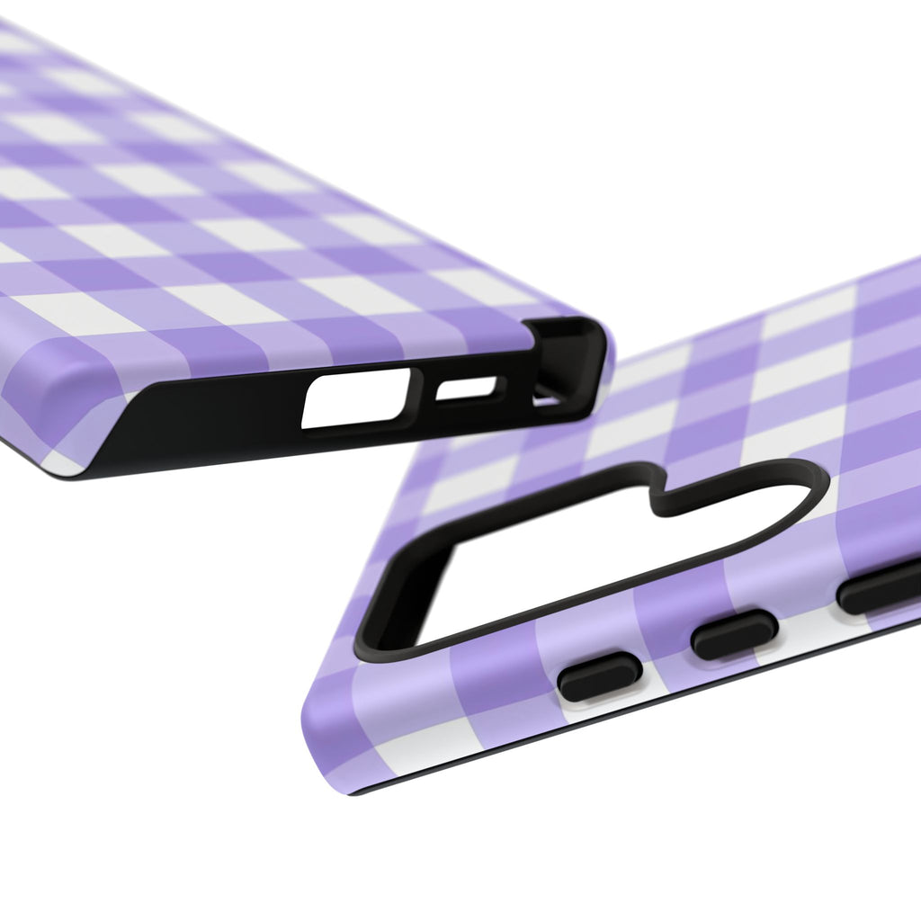 Checked - Lavender