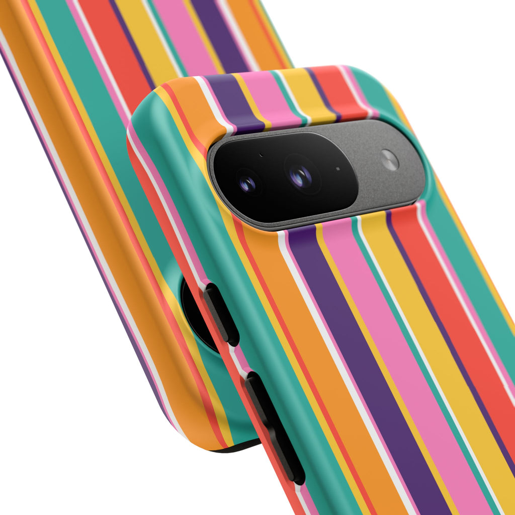 Candy Stripes - Pink/Yellow/Blue