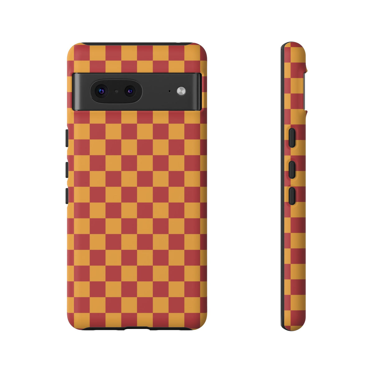 Checked - Red/Yellow