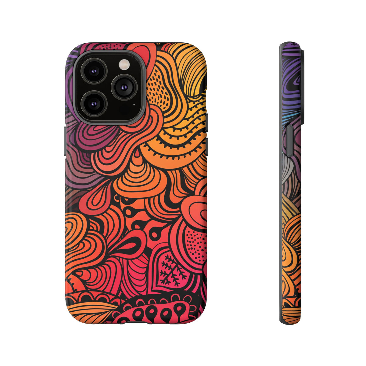 Abstract - Pink/Yellow