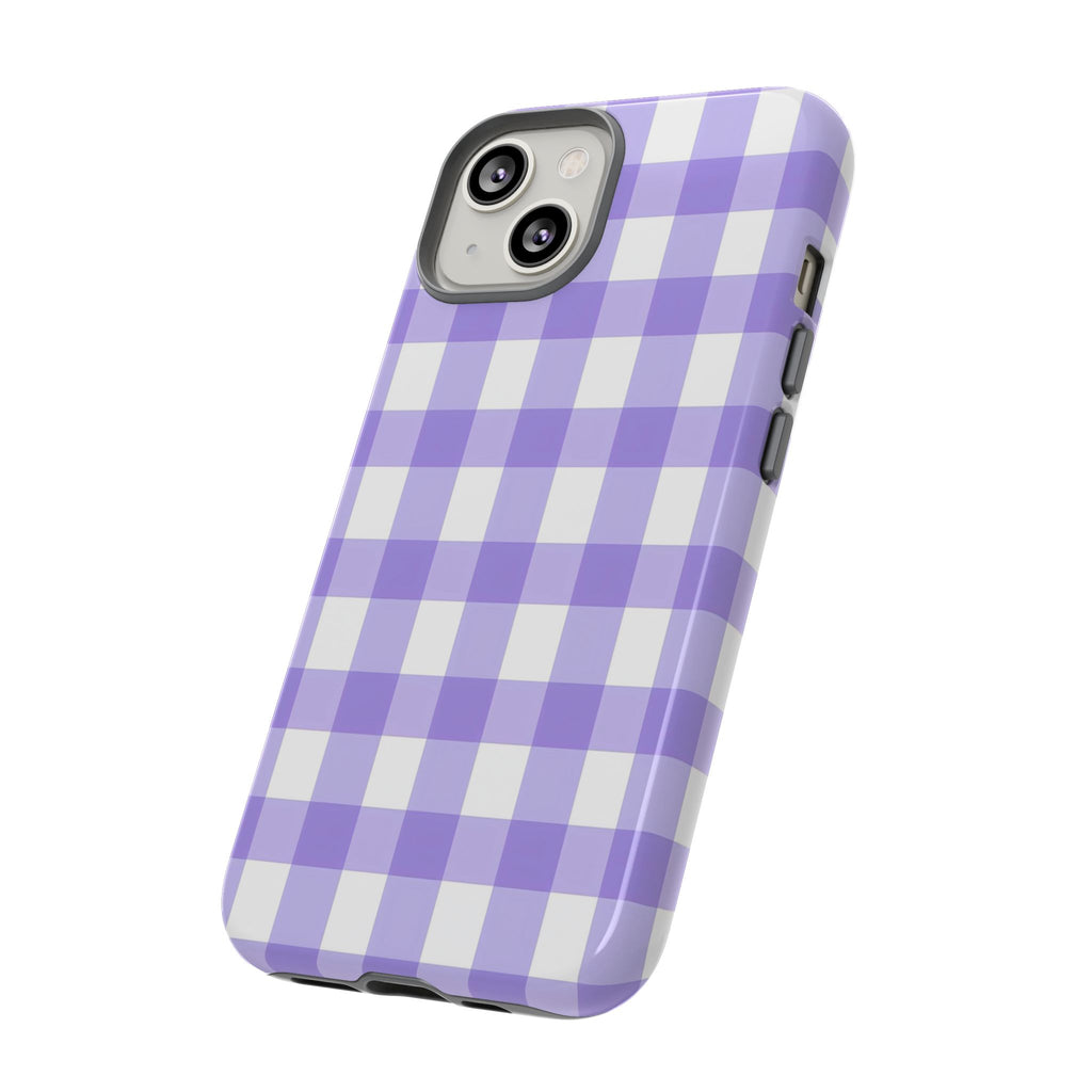 Checked - Lavender