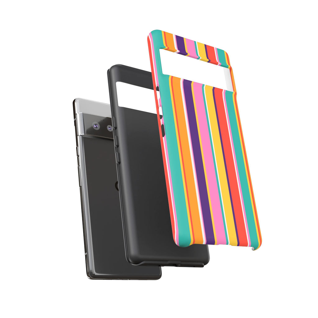 Candy Stripes - Pink/Yellow/Blue