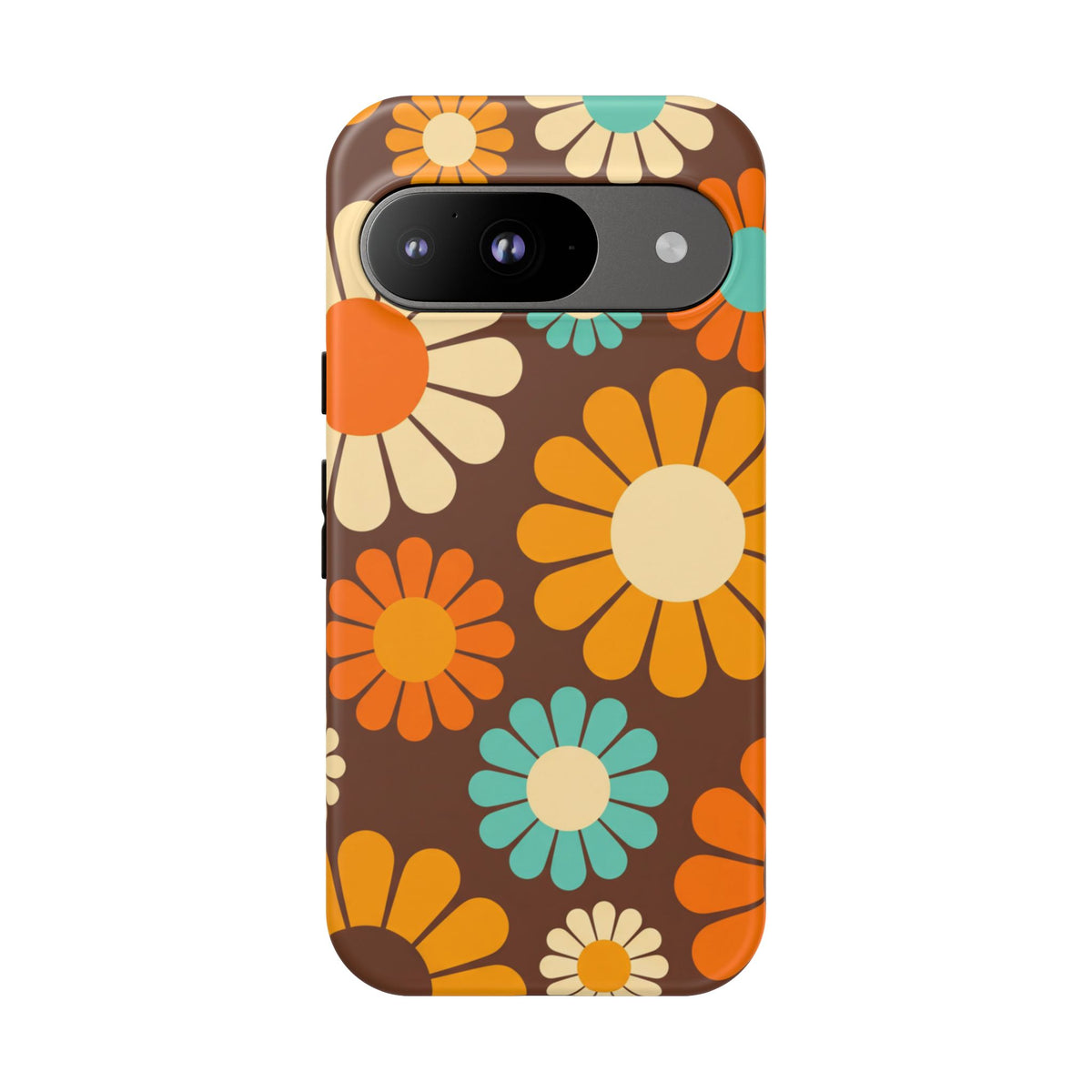 Flowers - Brown/Yellow