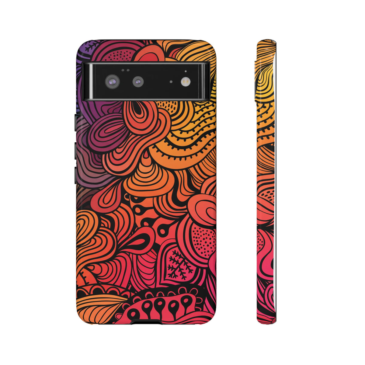 Abstract - Pink/Yellow