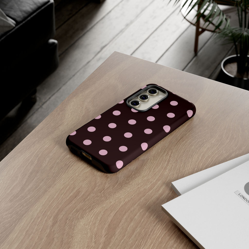 Spotted - Pink/Brown