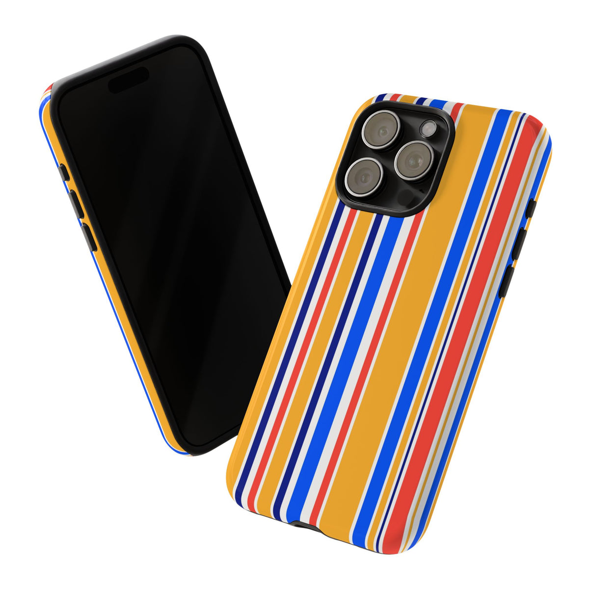 Candy Stripes - Yellow/Blue