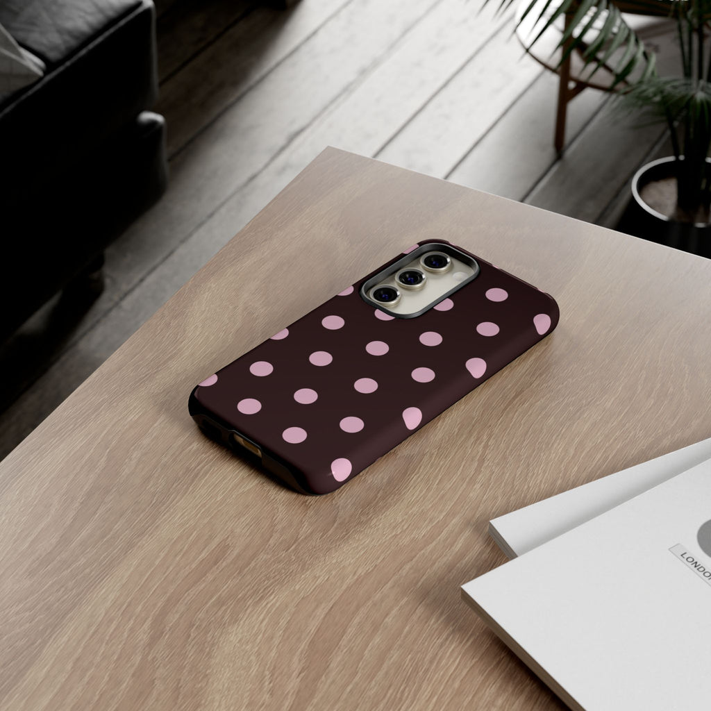 Spotted - Pink/Brown