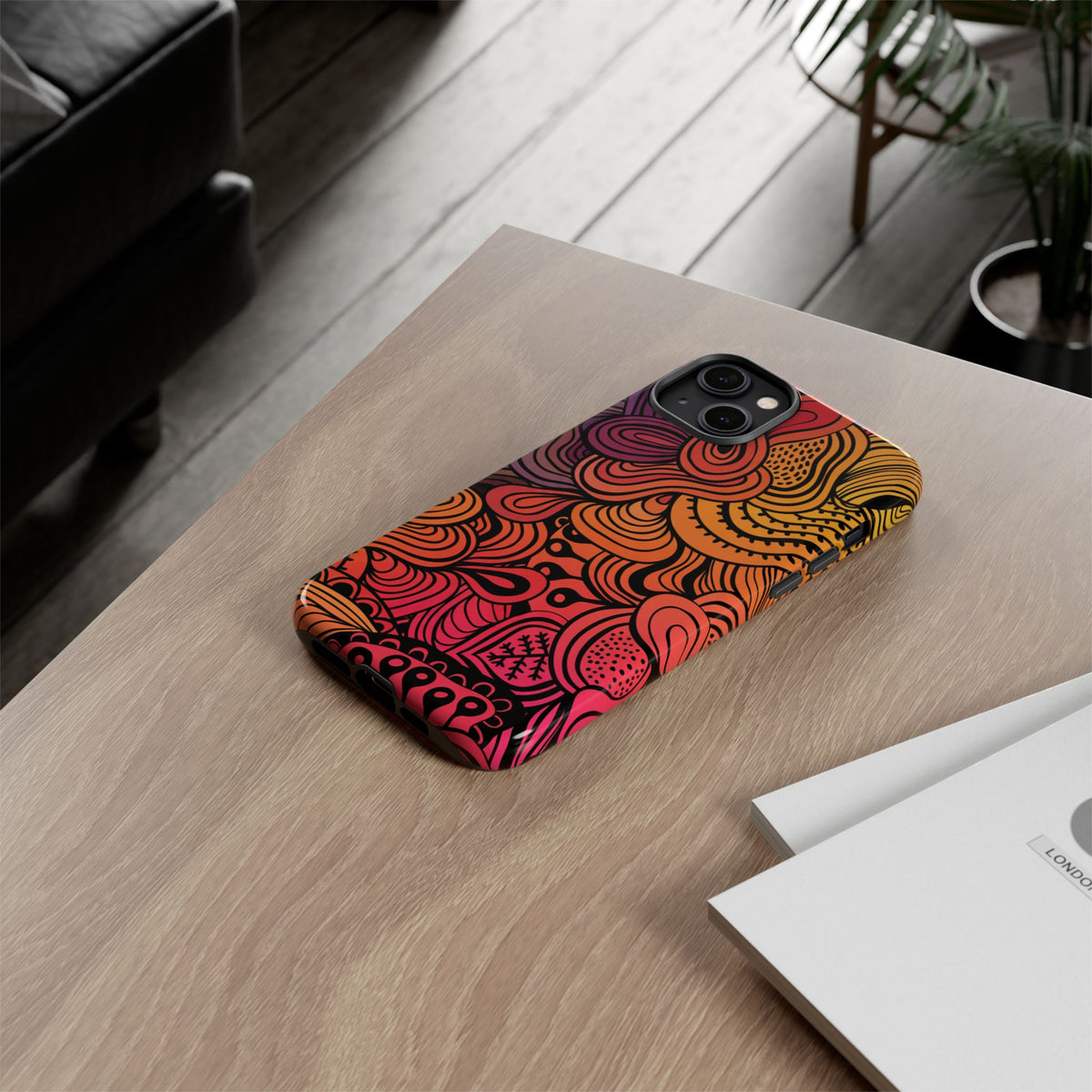Abstract - Pink/Yellow