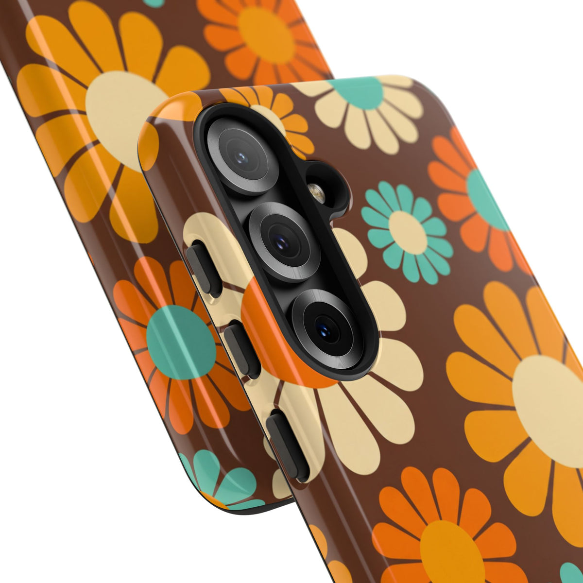 Flowers - Brown/Yellow
