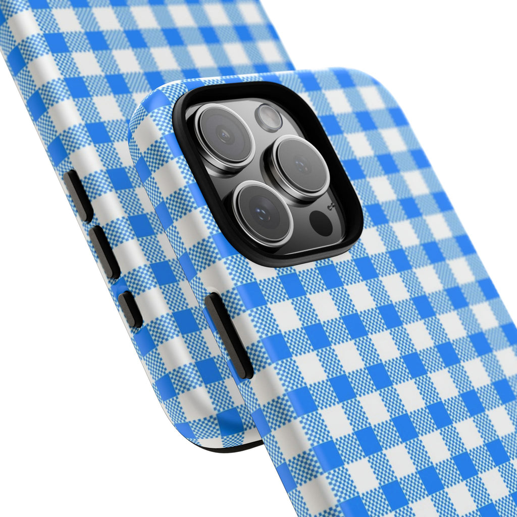 Checked - Blue