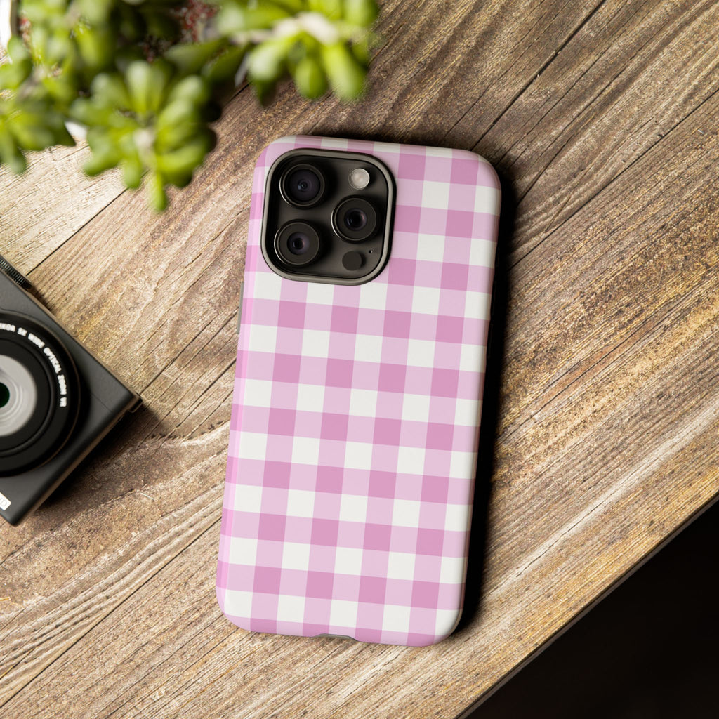 Checked - Pink