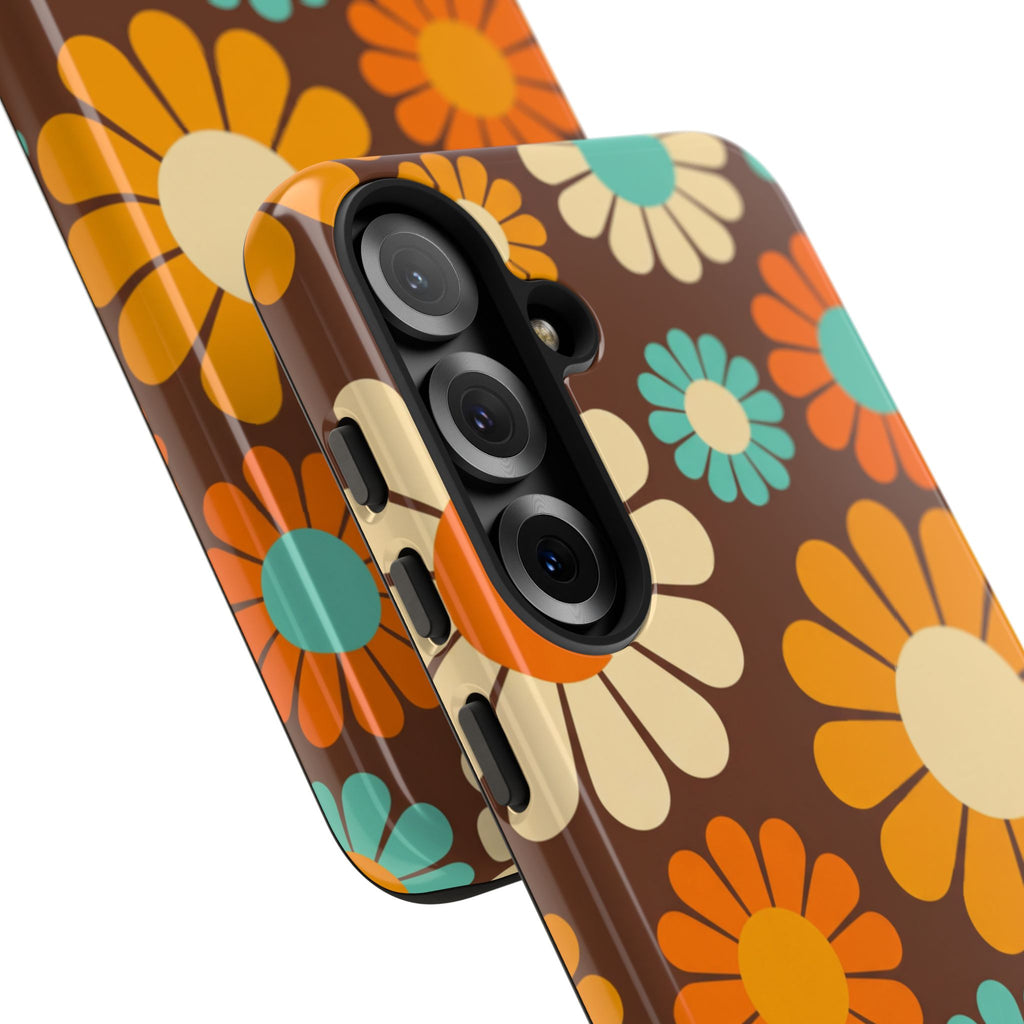 Flowers - Brown/Yellow