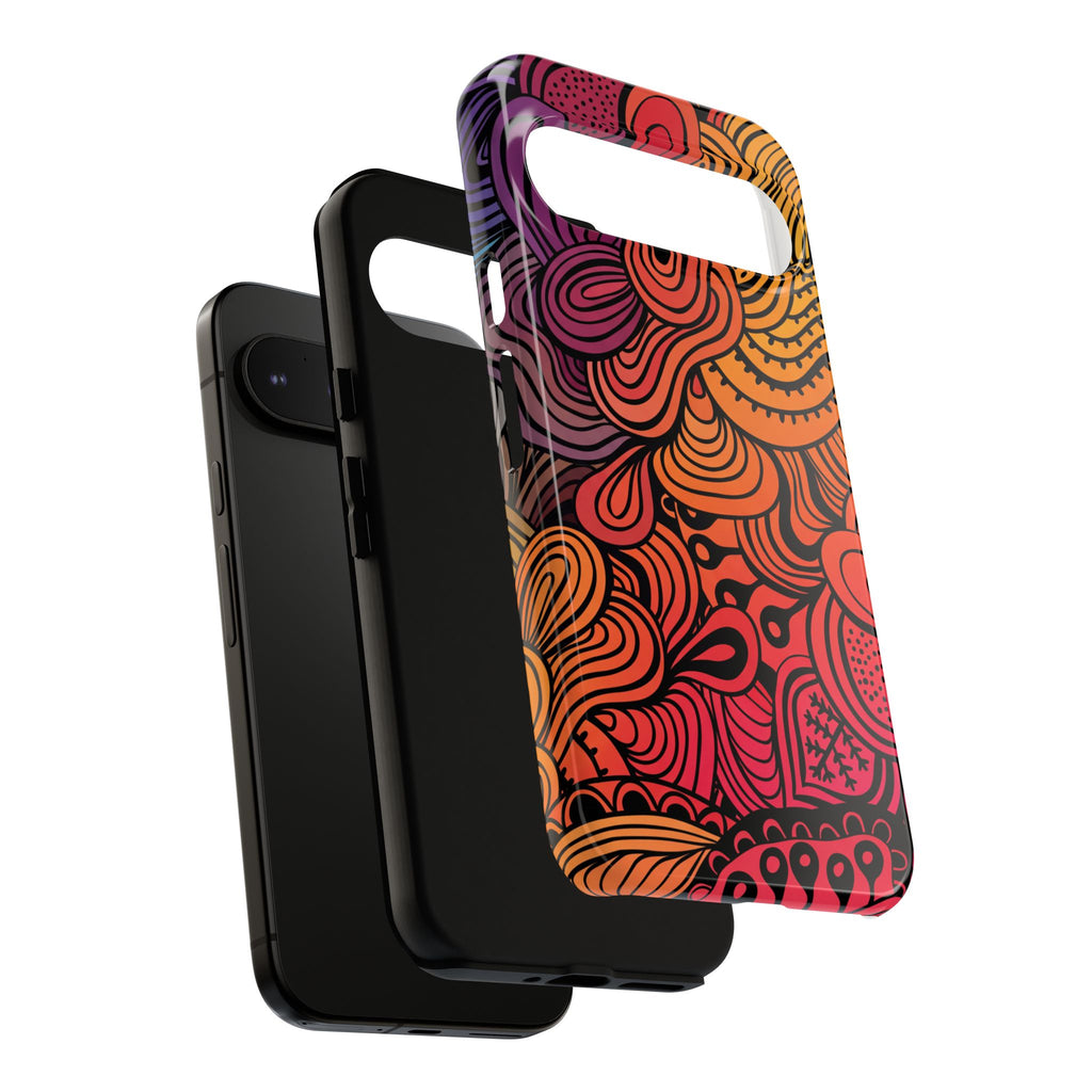 Abstract - Pink/Yellow