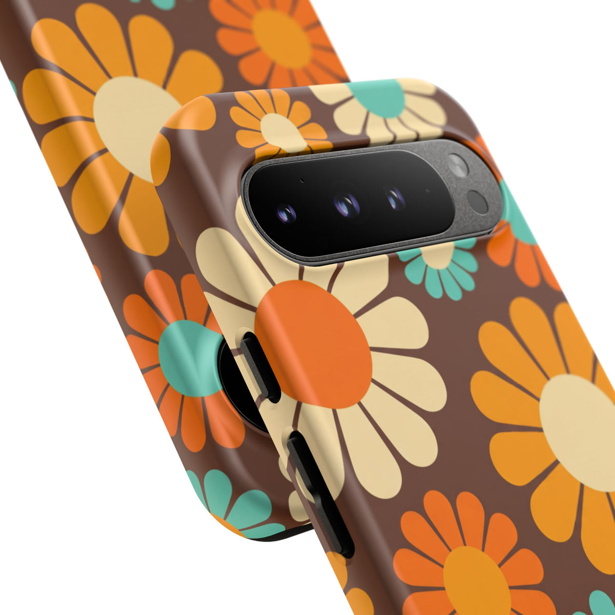 Flowers - Brown/Yellow