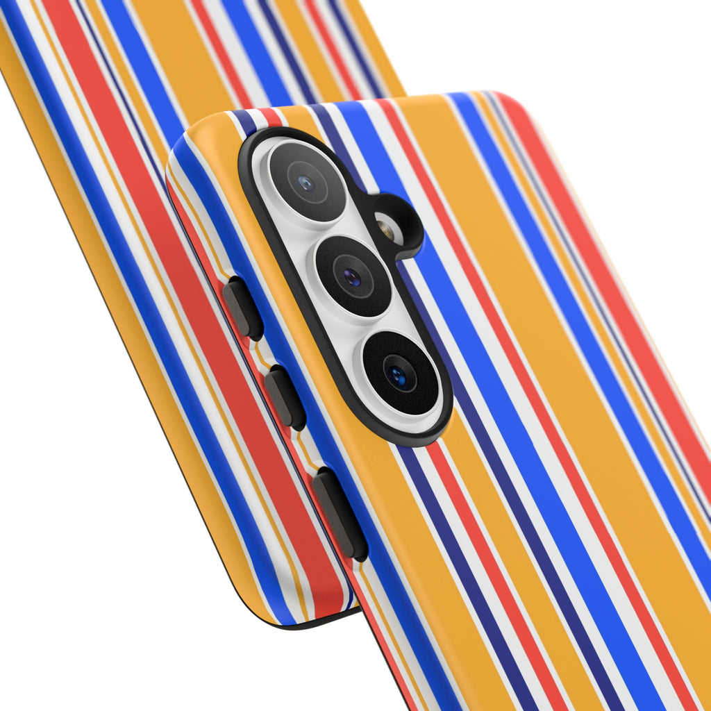 Candy Stripes - Yellow/Blue