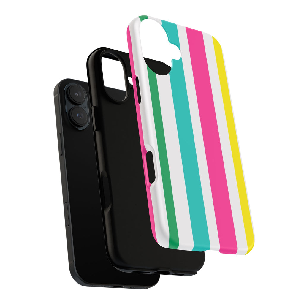 Candy Stripes - Pink/Yellow/Green