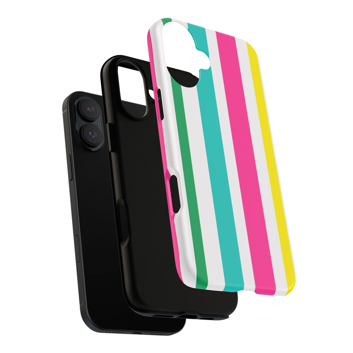 Candy Stripes - Pink/Yellow/Green