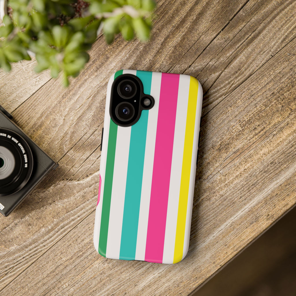 Candy Stripes - Pink/Yellow/Green