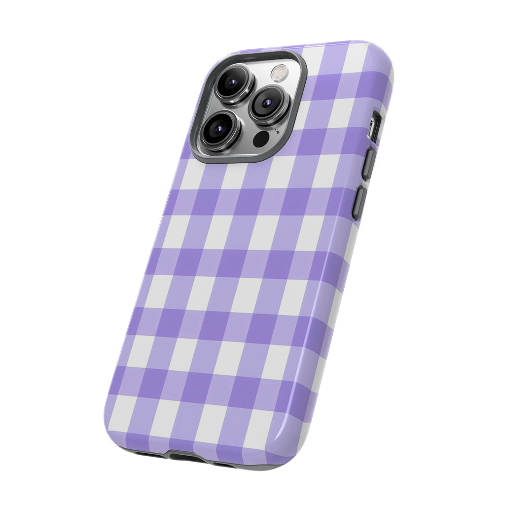 Checked - Lavender