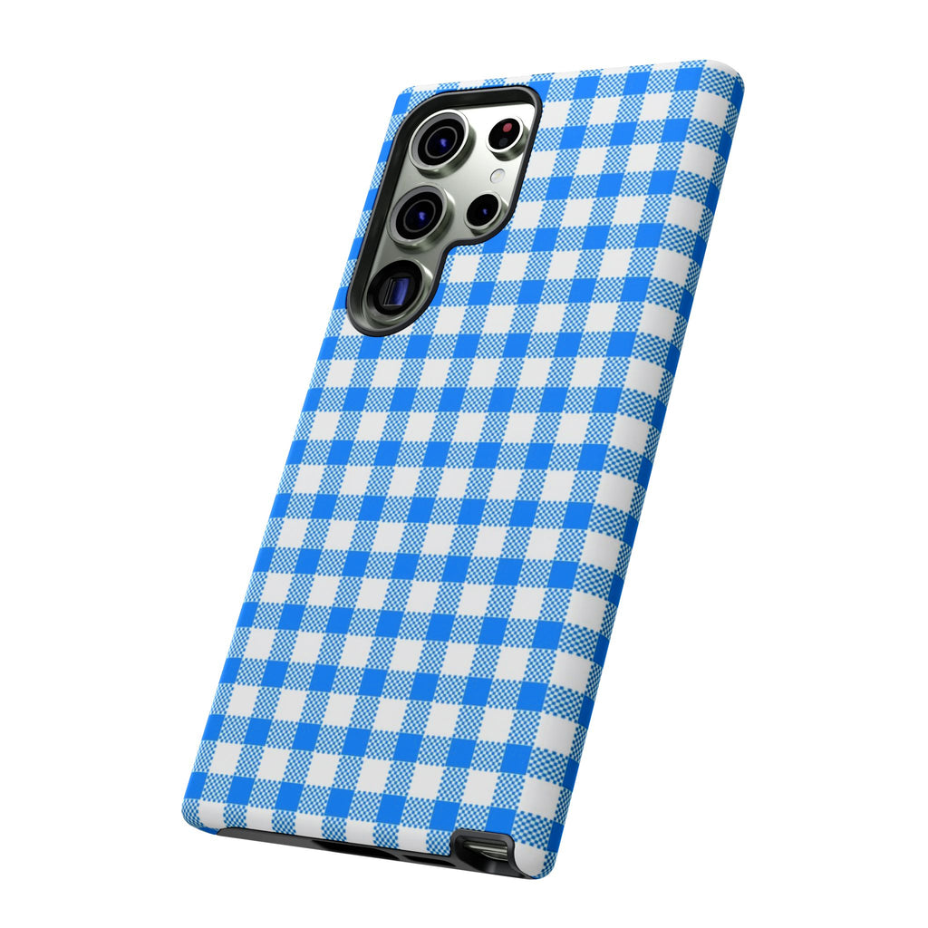 Checked - Blue