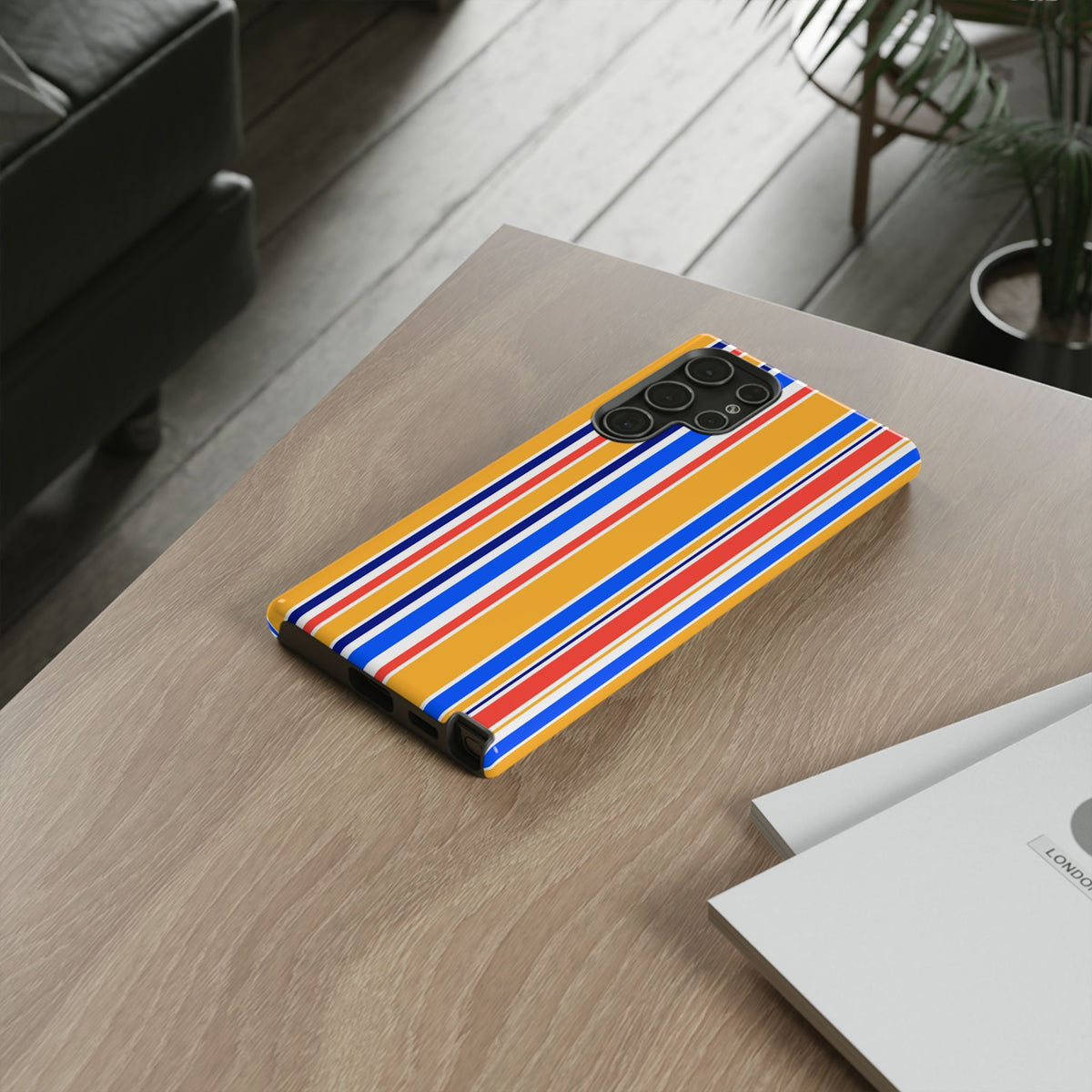 Candy Stripes - Yellow/Blue