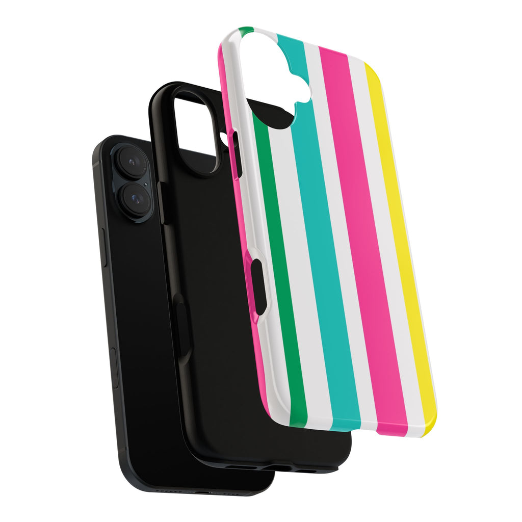 Candy Stripes - Pink/Yellow/Green