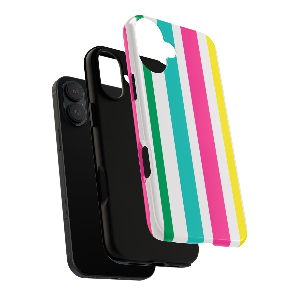Candy Stripes - Pink/Yellow/Green
