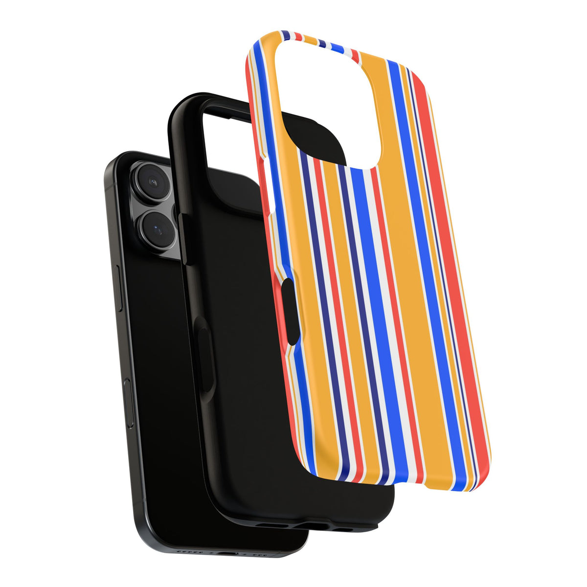 Candy Stripes - Yellow/Blue