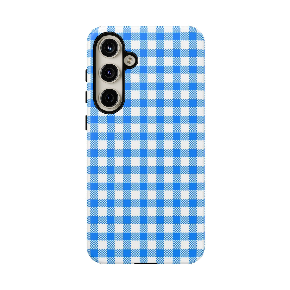 Checked - Blue
