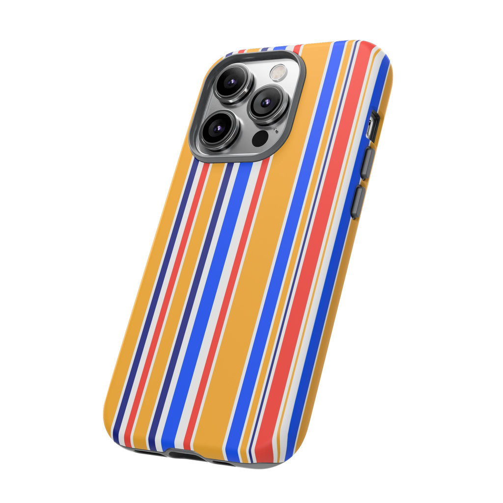 Candy Stripes - Yellow/Blue