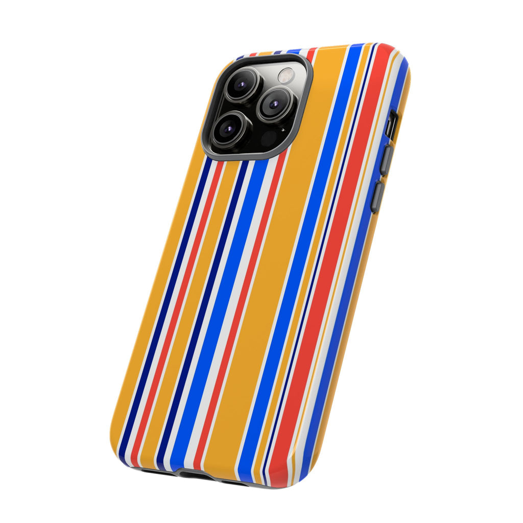 Candy Stripes - Yellow/Blue