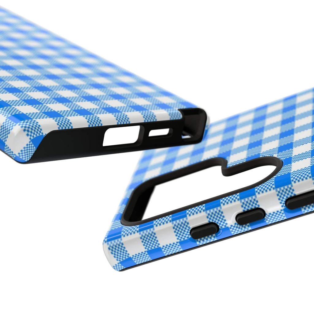 Checked - Blue