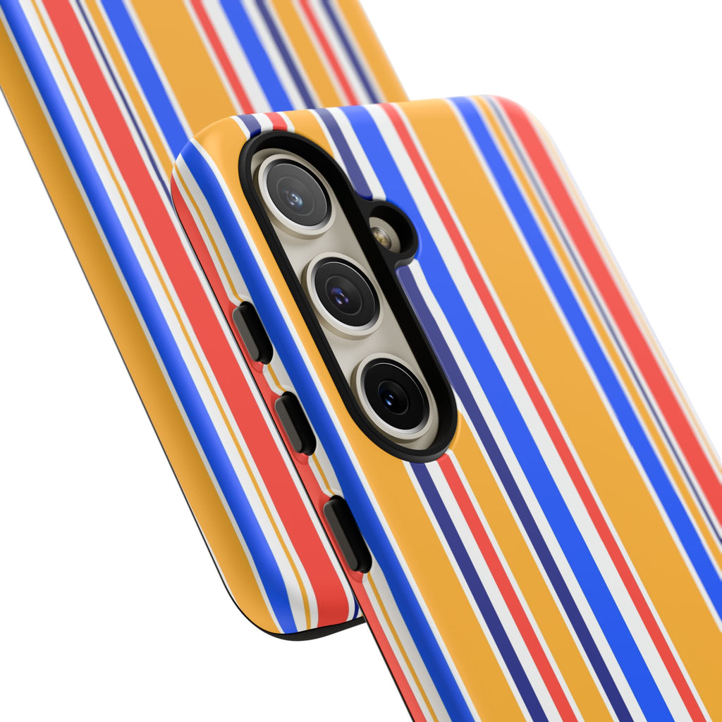 Candy Stripes - Yellow/Blue